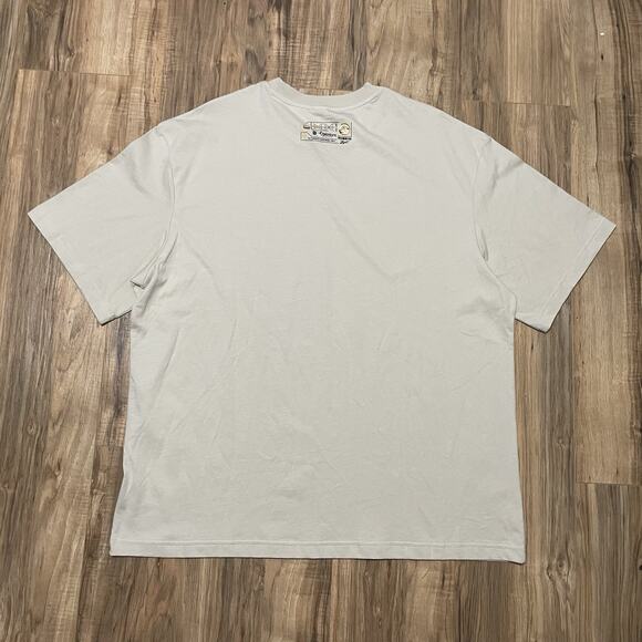 Reebok Jurassic World Stucco Tyrannosaurus Rex Fossil Brown Mens XL Shirt NEW - Picture 8 of 11